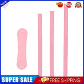 #A 4pcs Silicone Wristband Finger Ring Grip Mobile Phone Holder Wristband Hand H